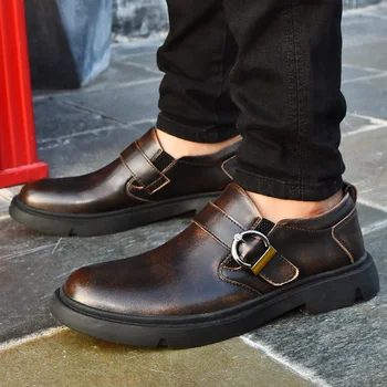 

Men Shoes Genuine Leather Casual Shoes Fashion Sneakers Business Formal Shoe 2020 New