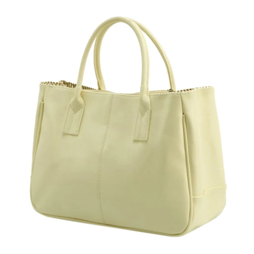 Женская сумка через плечо из искусственной кожи, женские сумки, Большая вместительная сумка, простая сумка, женская сумка-мессенджер, Прямая поставка