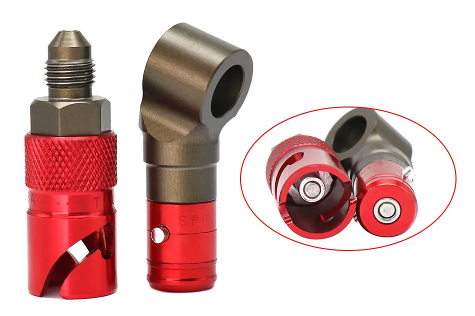 ZS заездов мотоцикла AN3 передний тормозной суппорт быстрое снятие крышки тормозной линии разборка Замена предохранитель Универсальный