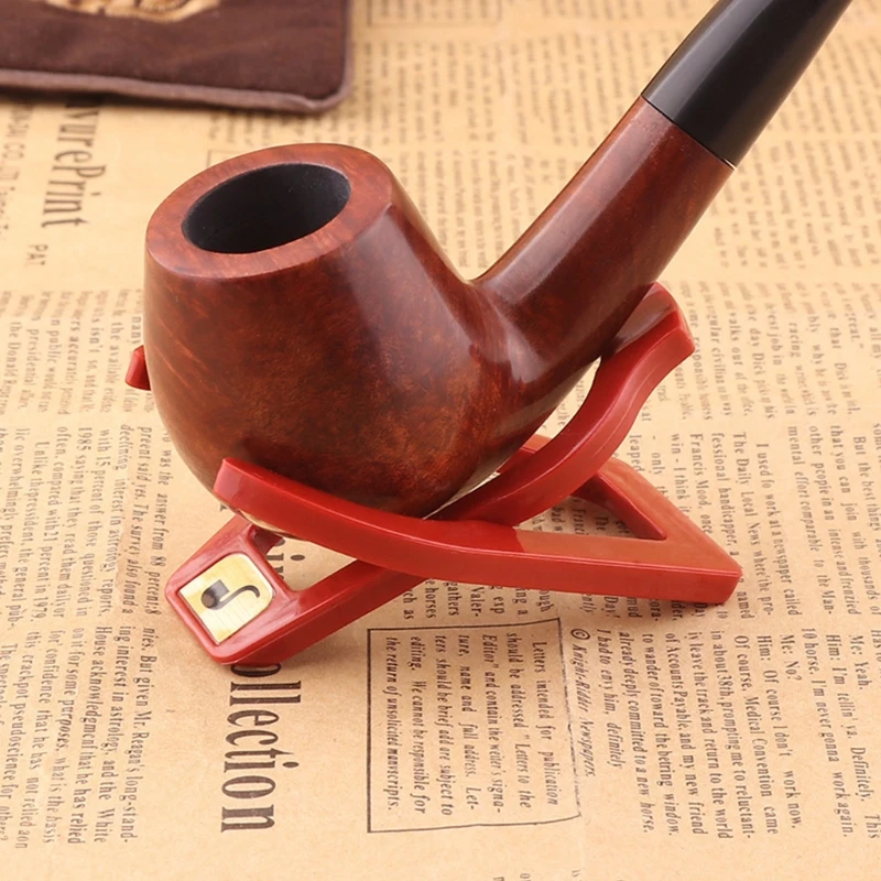 5pcs/Set Plastic Portable Foldable Cigar Holder Rack Tobacco Smoking Pipe Stand