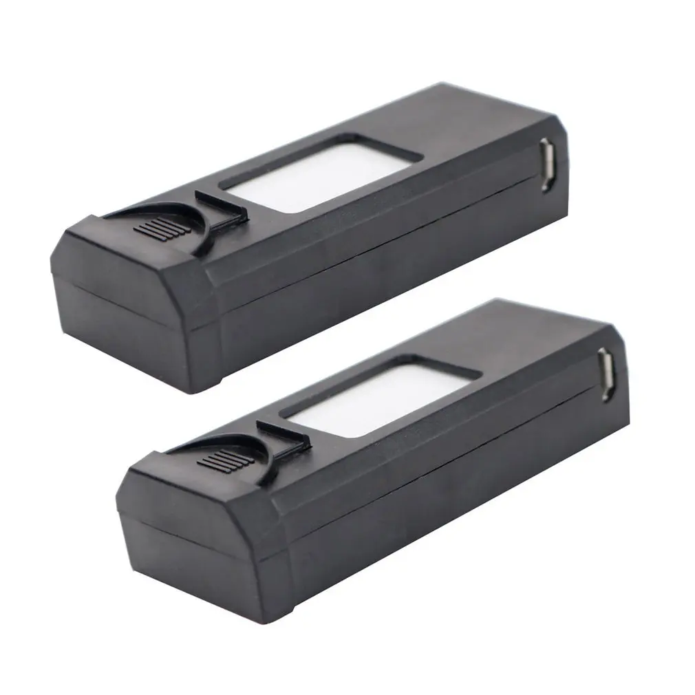 

2 Pcs 3.7V 1800mAh Rechargeable Replacement Battery Drone Battery for XS809SRC XS812 Quadcopter Aircraft Replacement Parts