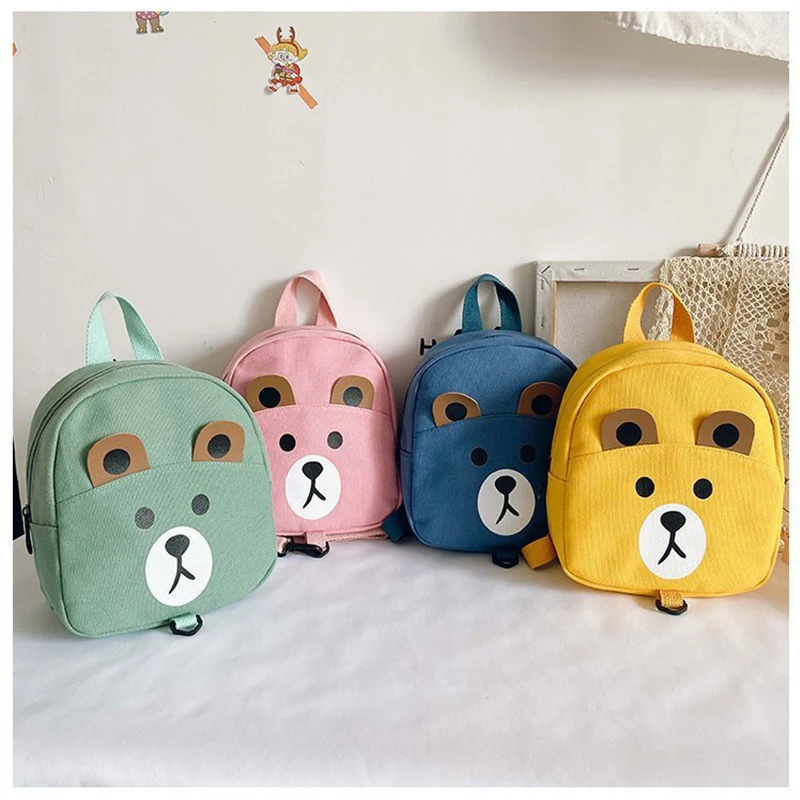 ajustável mochilas saco de escola urso da