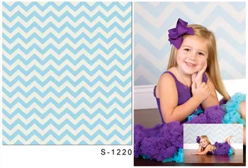 

Lovely girl chevron background baby photo portrait vinyl kid photography backdrop of photographer studio props photophone S-1220