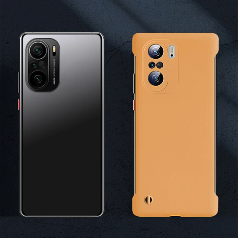 Für Xiaomi POCO F3 Hülle Matte rahmenlose harte PC-Abdeckung für Mi 11T 10T 11 Lite Redmi Note 9t pro 10s 10 9 9s 8 Pro Max Sho_voghion.com