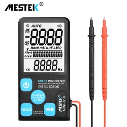 MESTEK New Generation Smart Intelligent Phone Digital Multimeter Ohm Capacitance Hz AC DC NCV Advance Multimetro Tester