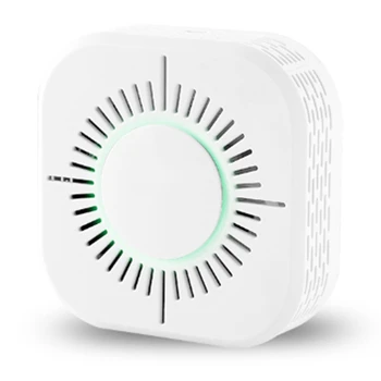 

4Pcs 43hz Smoke Detector Wireless Smoke Fire Alarm Sensor Home Automation Security Protection Alarm