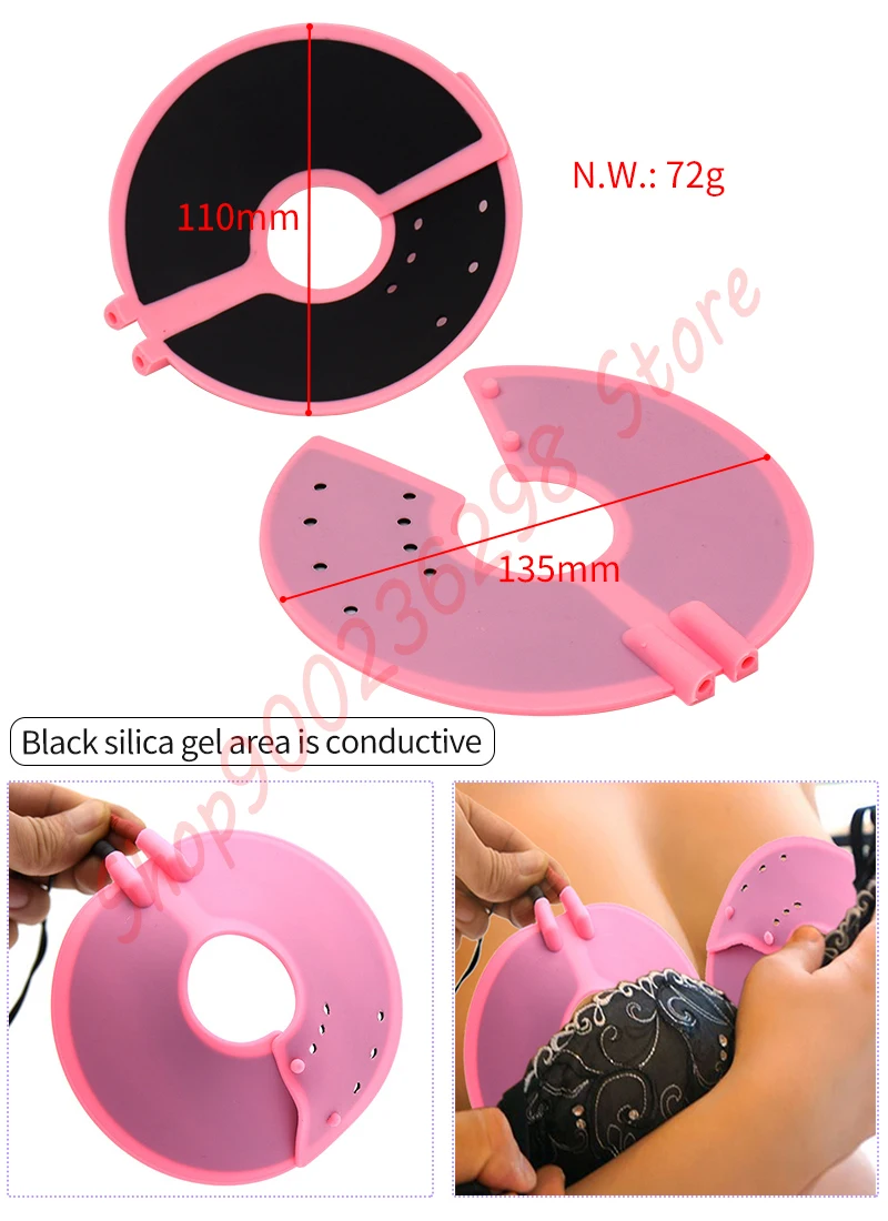 Electro Pulse Anal Butt Plug E-stim Penis Ring Urethral Plug Nipple Sucker Clamp Massage Glove/Pad Taser Stimulation SM Sex Tool electro sex toys electric sex toys penis rings