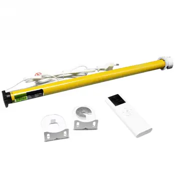 

100-240V Office Curtain Accessories Remote Control Roller Shade Motor Soft Repair Easy Install Tubular Electric Window Visor