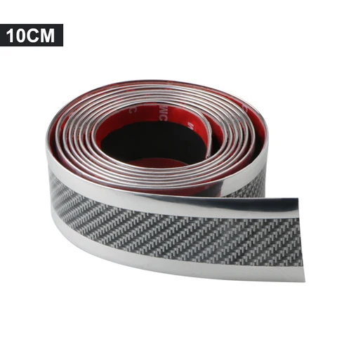 Fiber Auto Car Rubber Door Protector Moulding Strip Rubber Threshold Cover Panel Step Protector Anti-Scratch Sticker