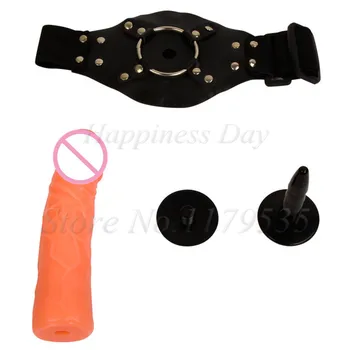 Baile Bondage Restraint Thigh Strap On Anal Big Dildo, Adjustable Harness Fake Penis Leg Strapon Dick Sex Toys For Women Lesbian 3
