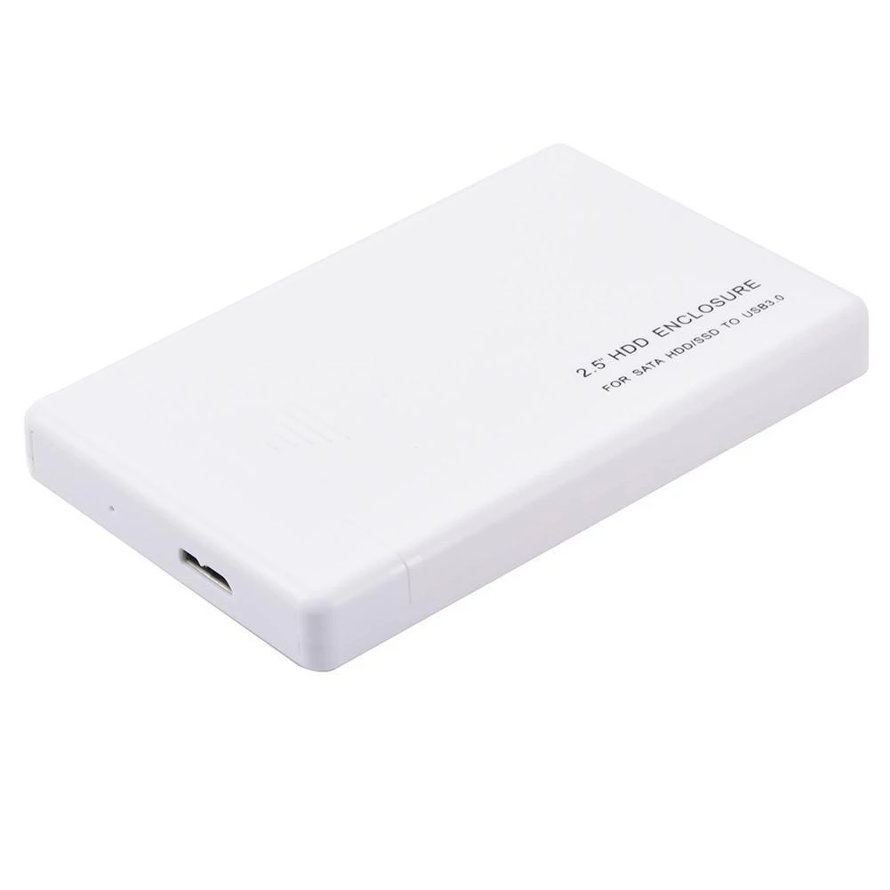 2,5 дюймовый чехол для жесткого диска SATA USB 3,0 Портативный без инструментов SSD твердотельный диск HDD коробка внешний жесткий диск Корпус для ПК