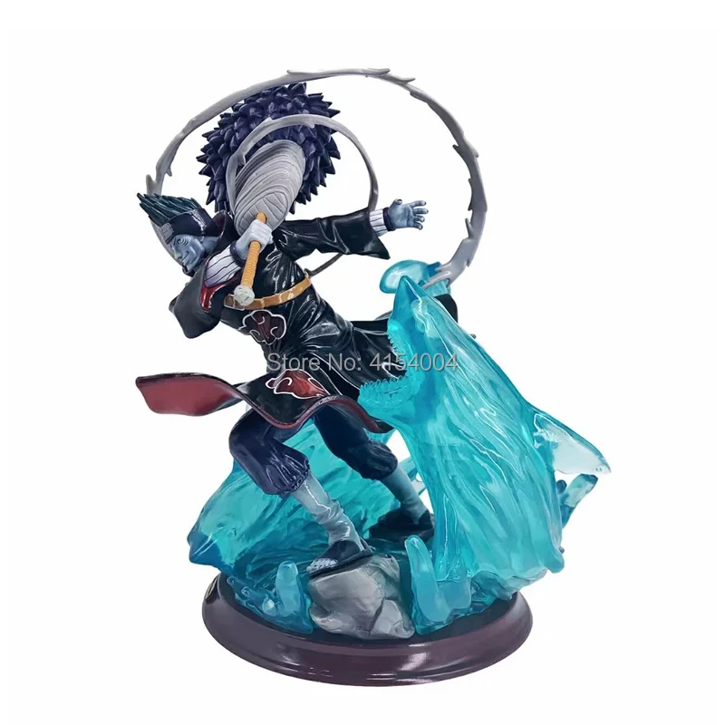 Аниме Наруто Hoshigaki Kisame Deluxe Edition Shippuden фигурка Модель ПВХ Konoha no Kedakaki Aoi Moju коллекционные игрушки 30c
