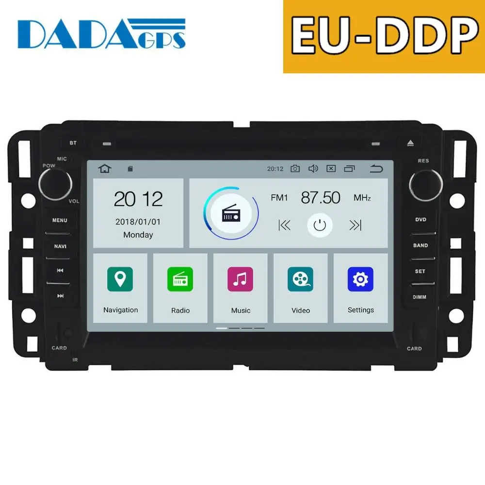 Мультимедийная магнитола для GMC Yukon Tahoe 9 0-2007 Android 2012 4 + 32 ГБ GPS-навигация |