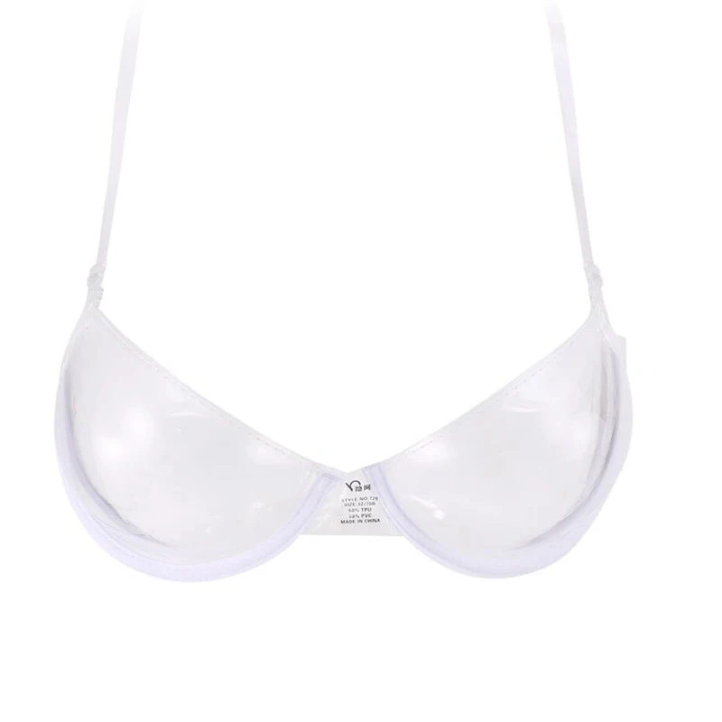 Fashion Sexy Underwire Invisible Bra Clear Strap Invisible Bra Sexy  Bralettes Women Transparent Clear Push Up Lingerie