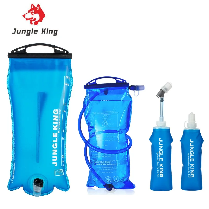 

Jungle King New J12 Water Reservoir Water Bladder Hydration Pack Storage Bag BPA Free 1.5L 2L 3L Running Hydration Vest Backpack