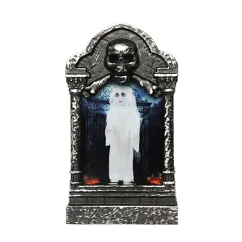 

Halloween LED Light up Glowing Horror Atmosphere Venue Layout Decoration Tombstone Haunted House Set Home Party Decor