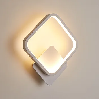 

Bedroom led wall light modern minimalist wall light creative square wall light