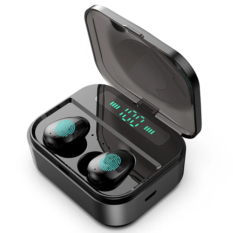 

X7 TWS Wireless Earphones Bluetooth 5.0 IPX7 Waterproof with Mic 2200mAh Charging Box Display 6D Stereo HiFi Wireless Earbuds