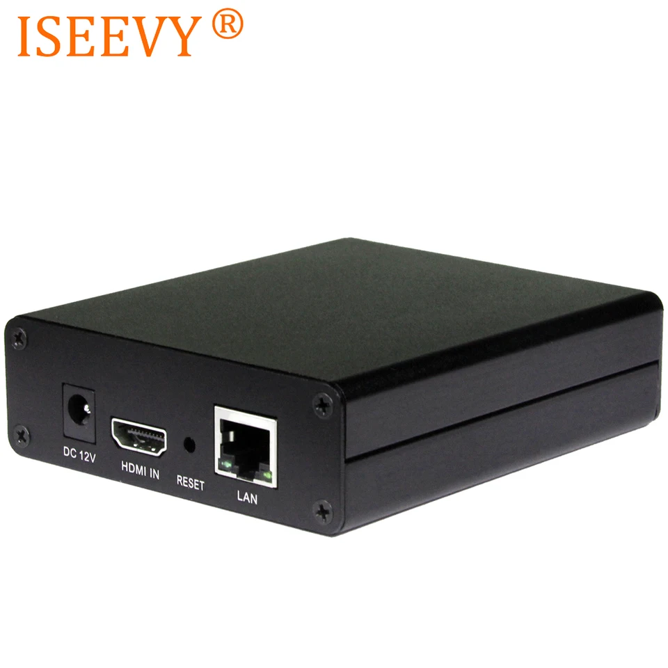 CVERY HDMI Video Encoder,H.265 HDMI Video Encoder Live Streaming Broadcast Encoder WiFi H.265 HD Video Encode for IPTV Live Stream