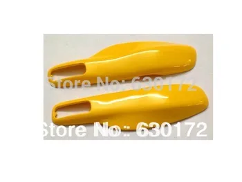 

Gloss Yellow Hard Plastic Remote Key Protection Case For Porsche Cayman Cayenne Carrera 911 / 997 Panamera 970 Boxster 981