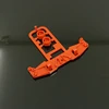 10 pcs project D MINI 4WD self-made tamiya parts plastic wing for S2 chassis clear black and red color 2