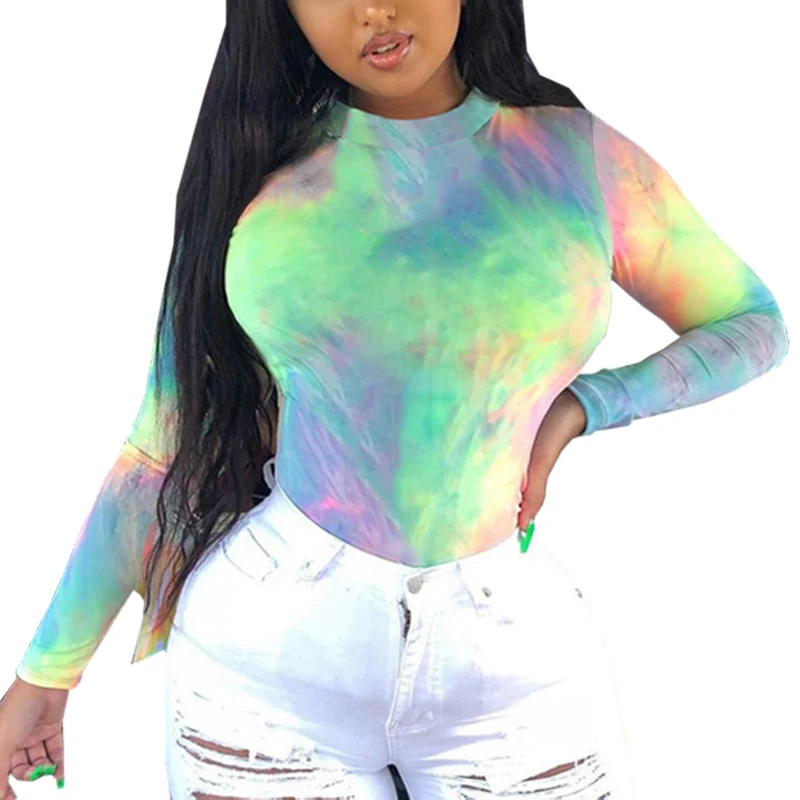 

Newest Hot Sexy Women's Sleeveless Swimwear Colorful Rainbow Striped Ladies Leotard Top Backless Jumpsuit Swimsuit