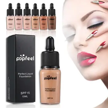 

Foundation BB Cream Liquid Concealer Face Highlight Makeup Comestics Tools Easy To Wear Foundation Whitening TSLM1