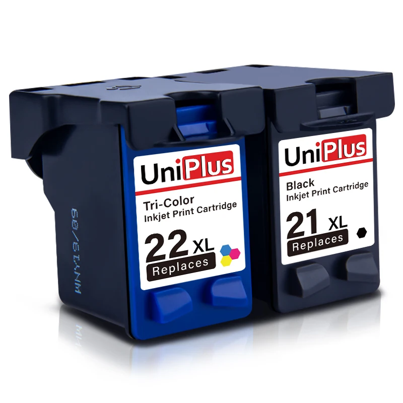 UniPlus 21XL 22XL чернильный картридж Замена для hp 21 hp 22 hp 21 hp 22 принтера факса 1250 3180 PSC 1401 1402 1403 1406 1408 1410