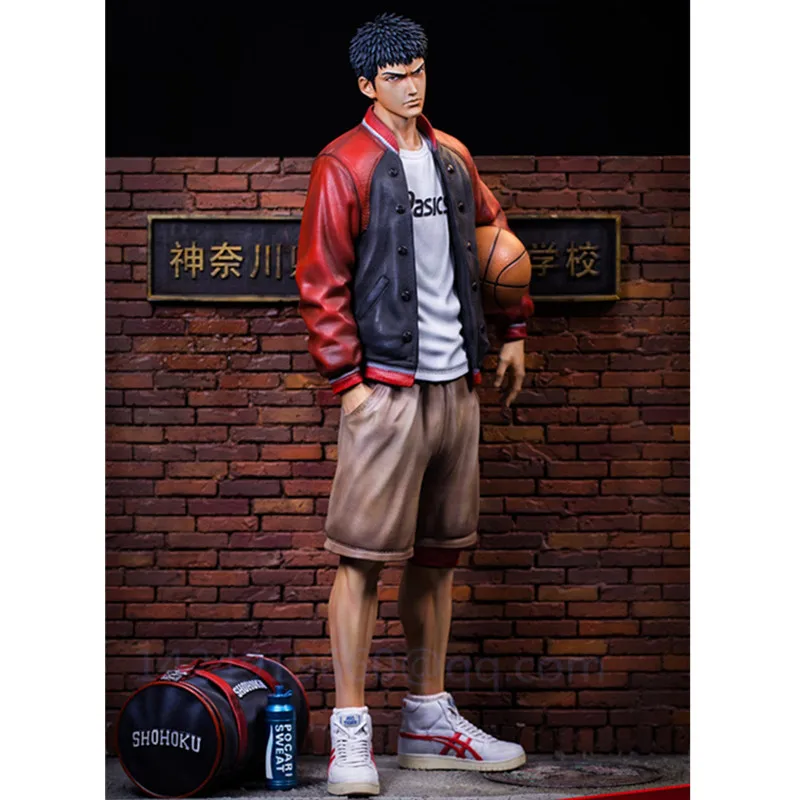 Аниме GK статуя SLAM DUNK Shohoku Hisashi Mitsui Good At Three Point Shot Guard Resin экшн-модель игрушка 33 см R270 |