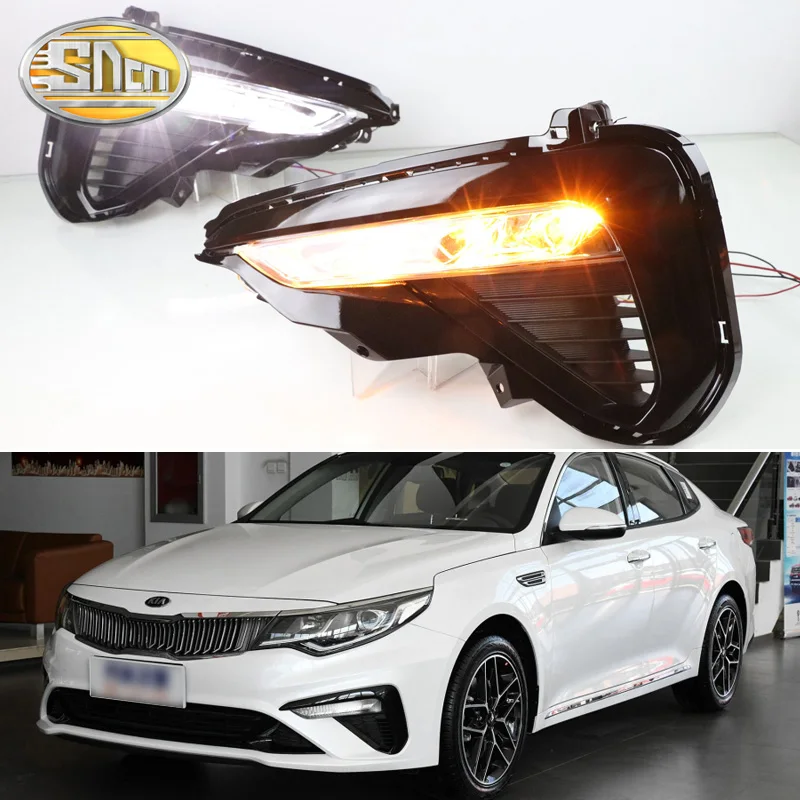 1 пара для Kia K5 Optima 2019 2020 светодиодный дневный ходовой светильник DRL Дневной