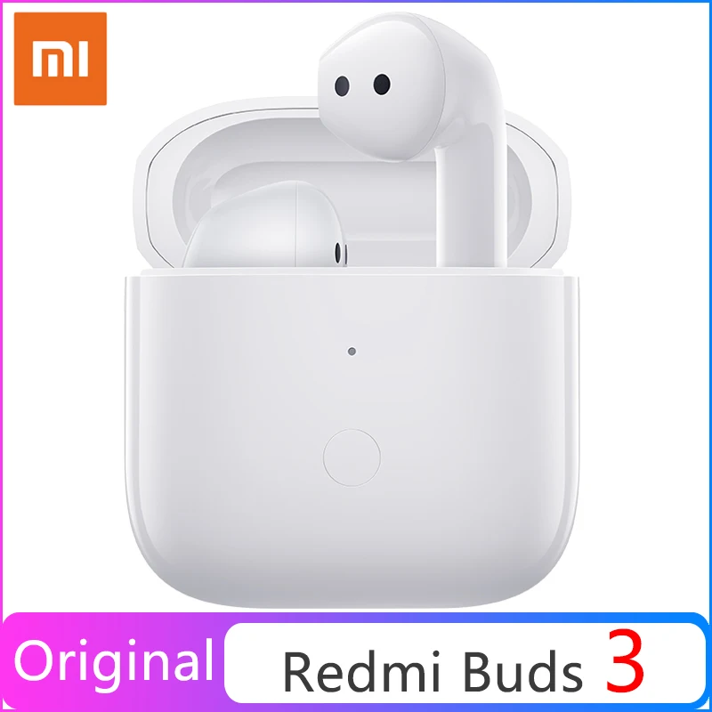 Беспроводные Bluetooth-наушники Xiaomi Redmi Buds 3 TWS наушники-вкладыши с двойным микрофоном