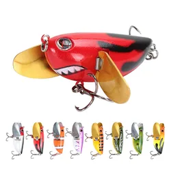 1PCS Creative Wave Party Bionic Bait 6cm/12.6g Floating Water Minoruya Bait Fishing Gear with Fake Bait on The Water Surface,