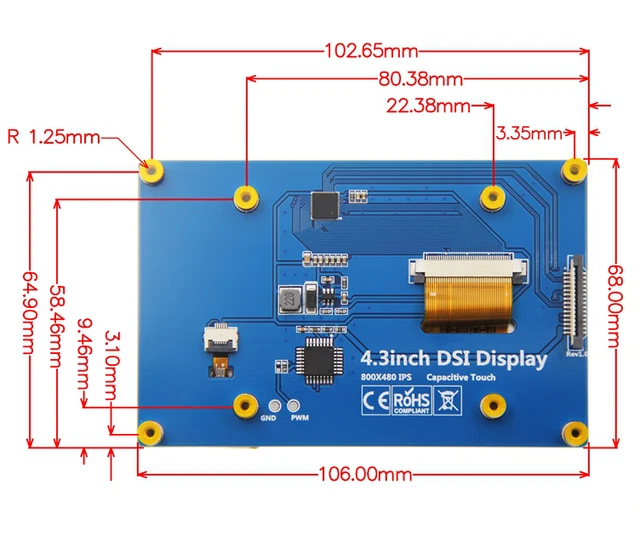 multi tft display pi factory