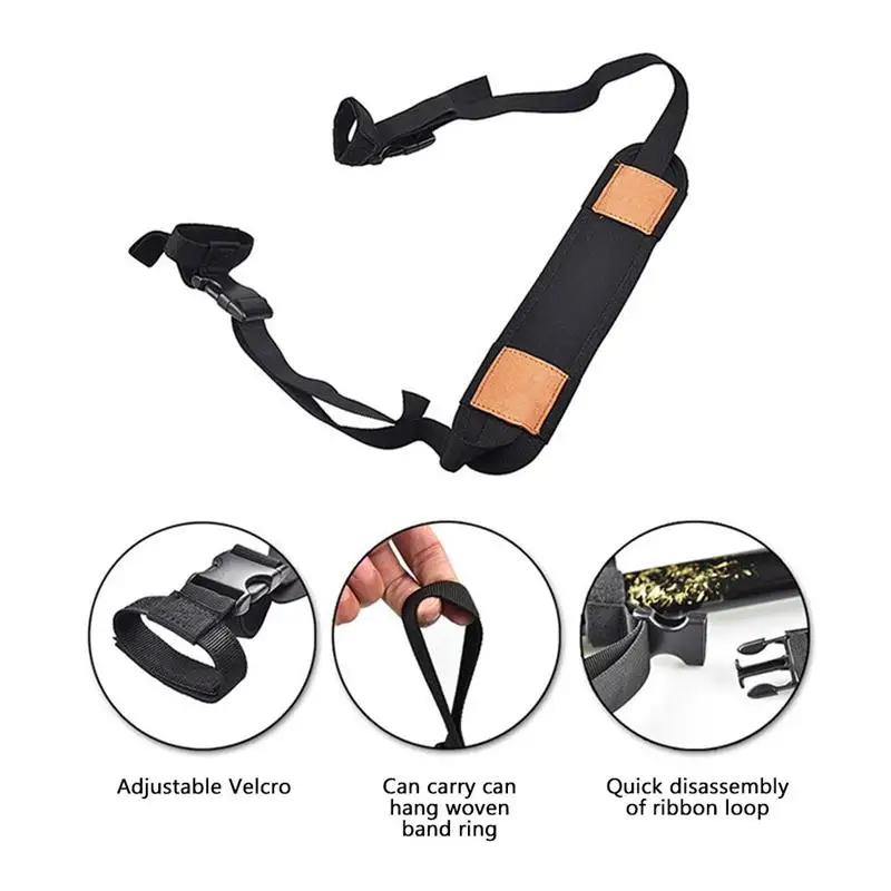 Compound Bow Hunting Carrying Sling Portable Holder Shooting Shoulder