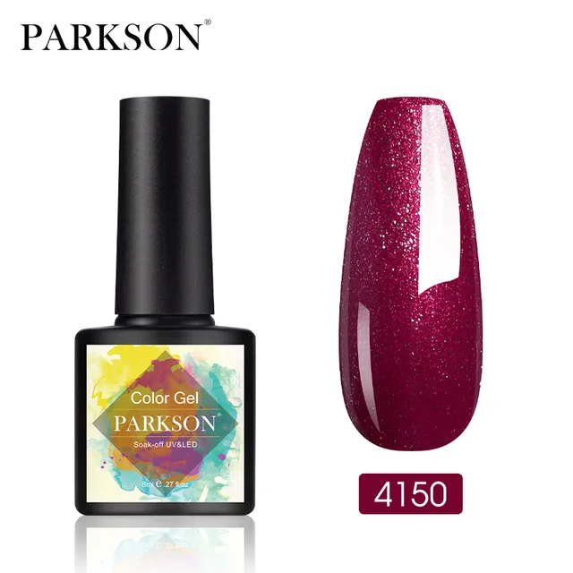 Parkson No Wipe Top Coat Base Coat Nail Gel polish Design Enhancer Varnish Semi Permanent Soak Off UV LED Nail Art Tool 4072