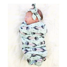 Одеяло из органического хлопка для новорожденных мальчиков и девочек; повязка на голову; пеленка для сна; спальный мешок для коляски; одеяло для маленьких мальчиков и девочек; банное полотенце