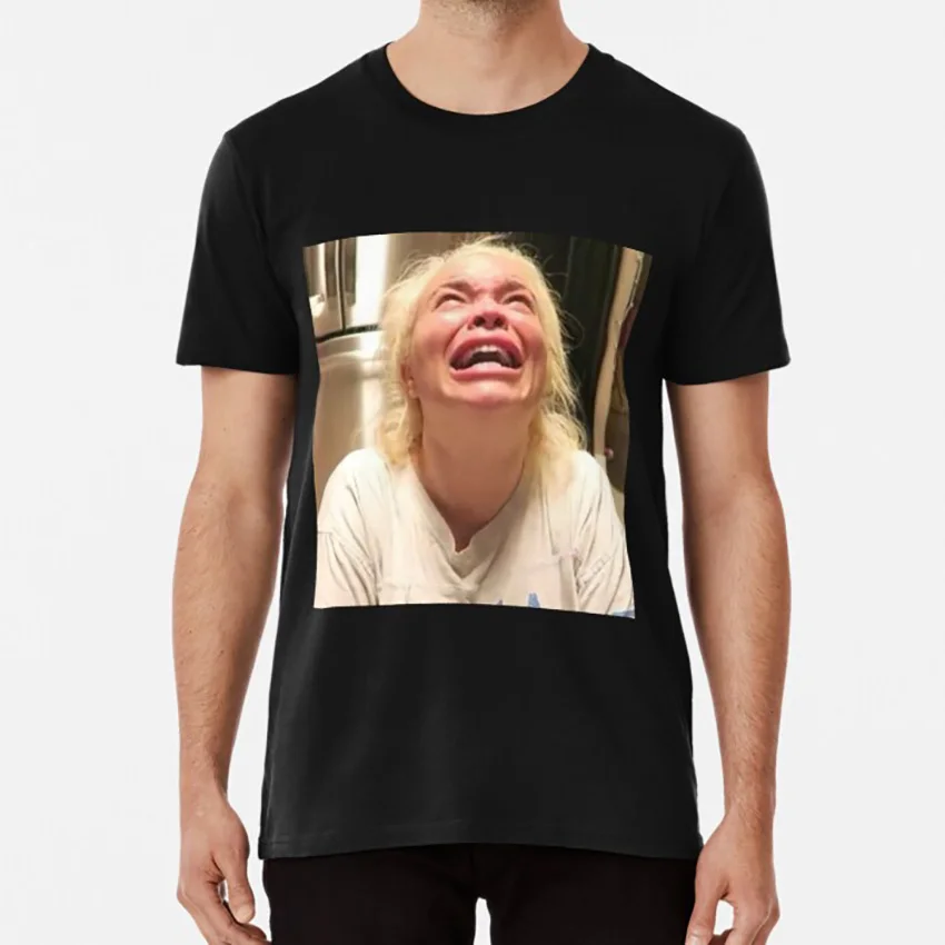 trisha crying T Shirt trisha crying cry 