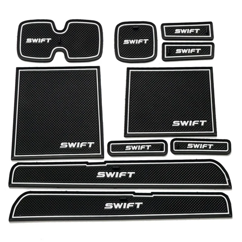 Противоскользящий коврик для Suzuki Swift 2004 2005 2006 2007 2008 2009 2010 Maruti спортивные аксессуары ZD11S ZC31S аксессуары затворный слот