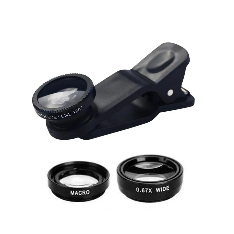 3 in 1 Universal Smartphone Camera Lens Kit