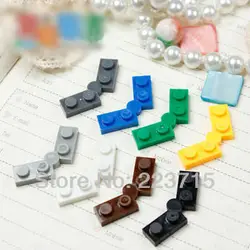 Free Shipping!739831 50pcs*Hinge Plate 1X2 Top/Bottom* DIY enlighten block bricks,Compatible With Assembles Particles