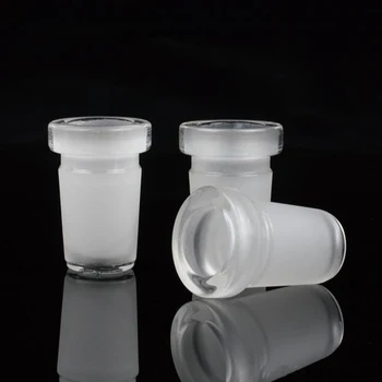 

14mm Female to 18mm Male Clear Glass Expander Reducer Adapter Connector Lab Tool dab tool water bong shisha hookah