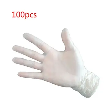 

100 disposable PVC Waterproof Gleaning Gloves Household Cleaning Food Glove DropShip