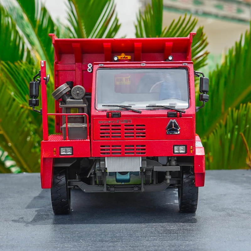 Коллекционная игрушка из сплава модель подарок 1/24 China National Heavy Duty SinoTruk HOWO шахты Оверлорд 70T самосвал строительных машин