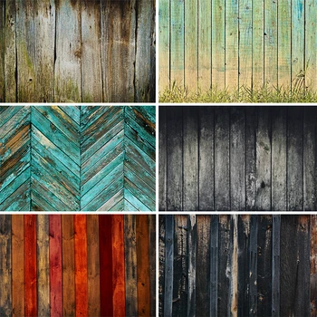 

Nitree Backdrop Retro Wooden Floor Texture Wood Grain Children's Photo Wedding Photography Product Display Background