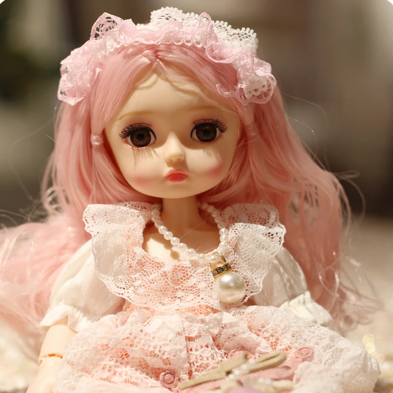 Новинка 1/6 кукла принцессы BJD 26 см красивая для девочки с платьем|Куклы| |