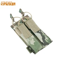 Отличный Элитный бизань Открытый военный Molle сумки трансформер KRISS/MP7 двойной подсумок охотничья сумка тактическое снаряжение