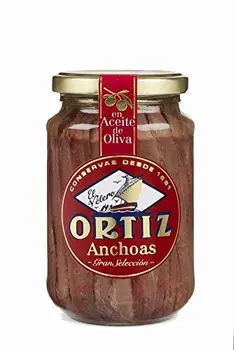 

Anchovy fillets in olive oil 350g Ortiz