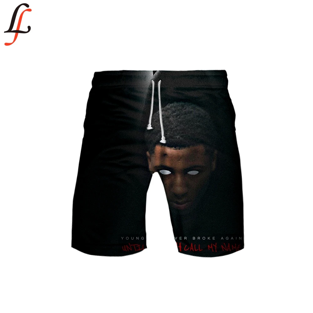 YoungBoy 3D пляжные шорты мужские трусы анти-ух шорты с принтом для плавания SurfinMg шорты летние шорты с эластичной резинкой на талии