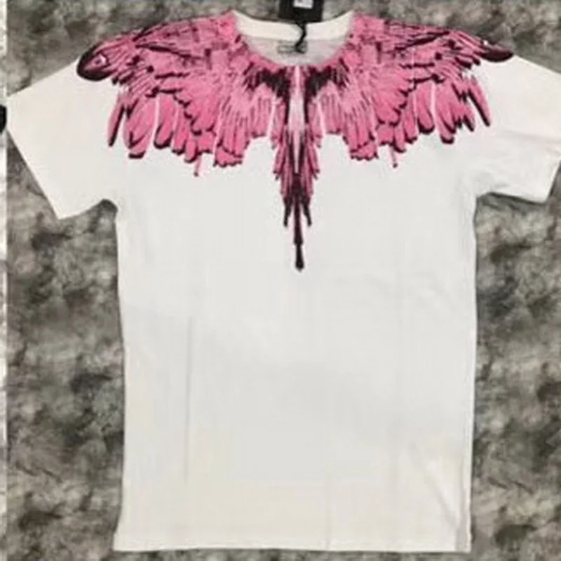 VIVAMB MB BURLON футболка Wings Футболка 102406 хлопок NON-ELASTIC больше размера XXS-L - Цвет: OverSize