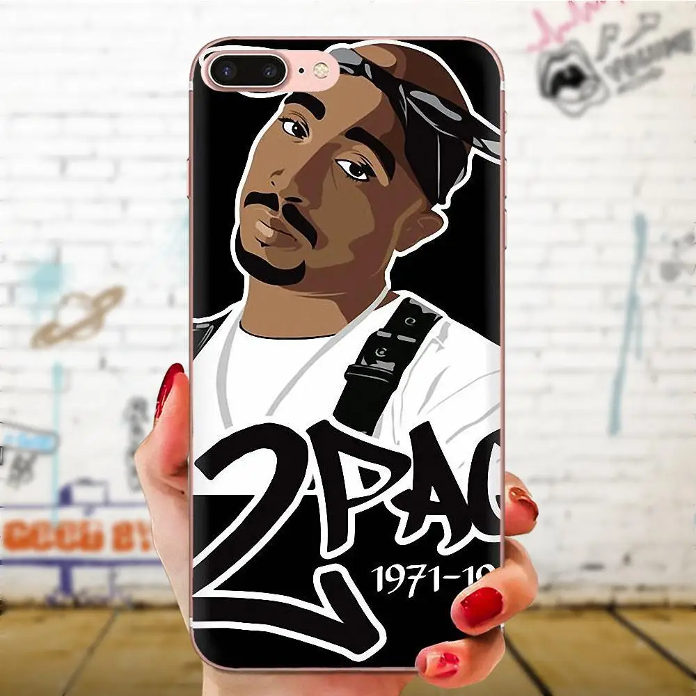 2pac для телефона с изображением Тупака Амару Шакура мягкий протектор для Galaxy Alpha Note 10 Pro A10 A20 A20E A30 A40 A50 A60 A70 A80 A90 M10 M20 M30 M40